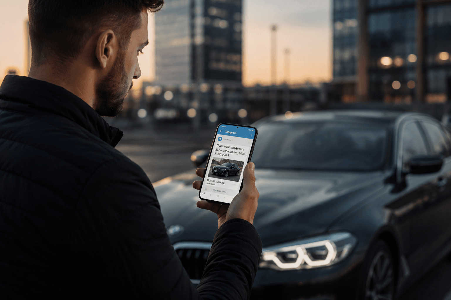 Миттєві сповіщення про нові авто в Telegram